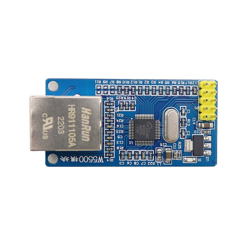 ماژول شبکه W5500 دارای ارتباط SPI — تصویر ۵