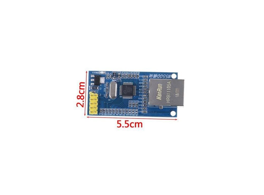 ماژول شبکه W5500 دارای ارتباط SPI — تصویر ۴
