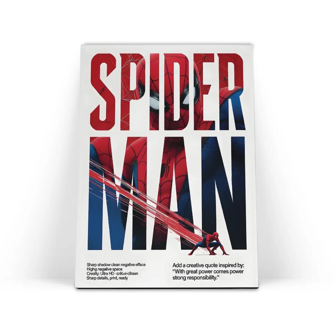 تابلو شاسی مرد عنکبوتی Spider-Man طرح 37