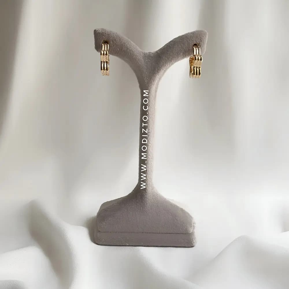 گوشواره میخی استیل مدل ستاره — تصویر ۶