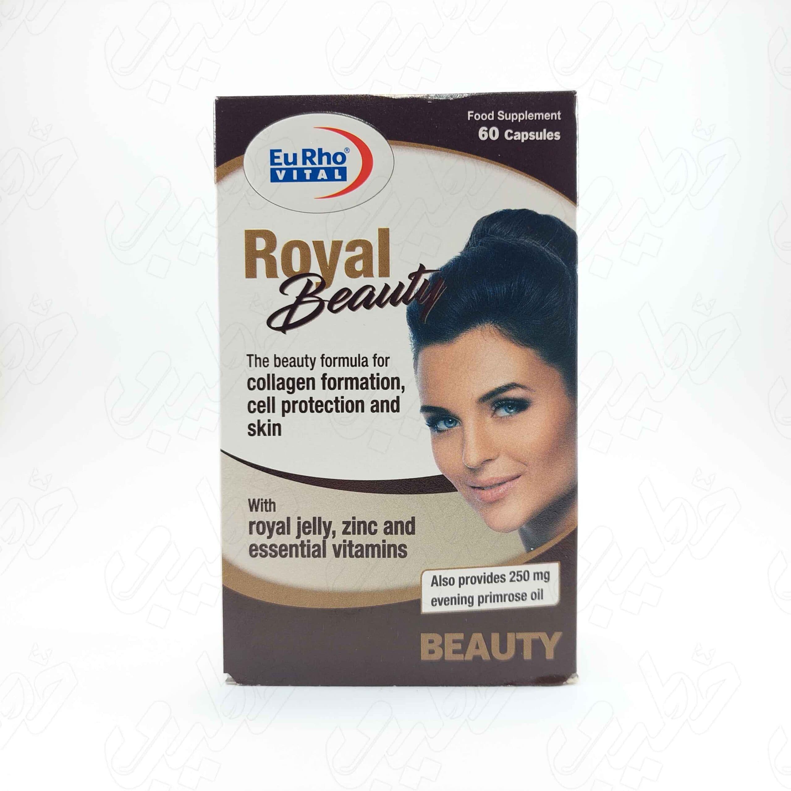 کپسول ژلاتینی رویال بیوتی 60 عددی یوروویتال