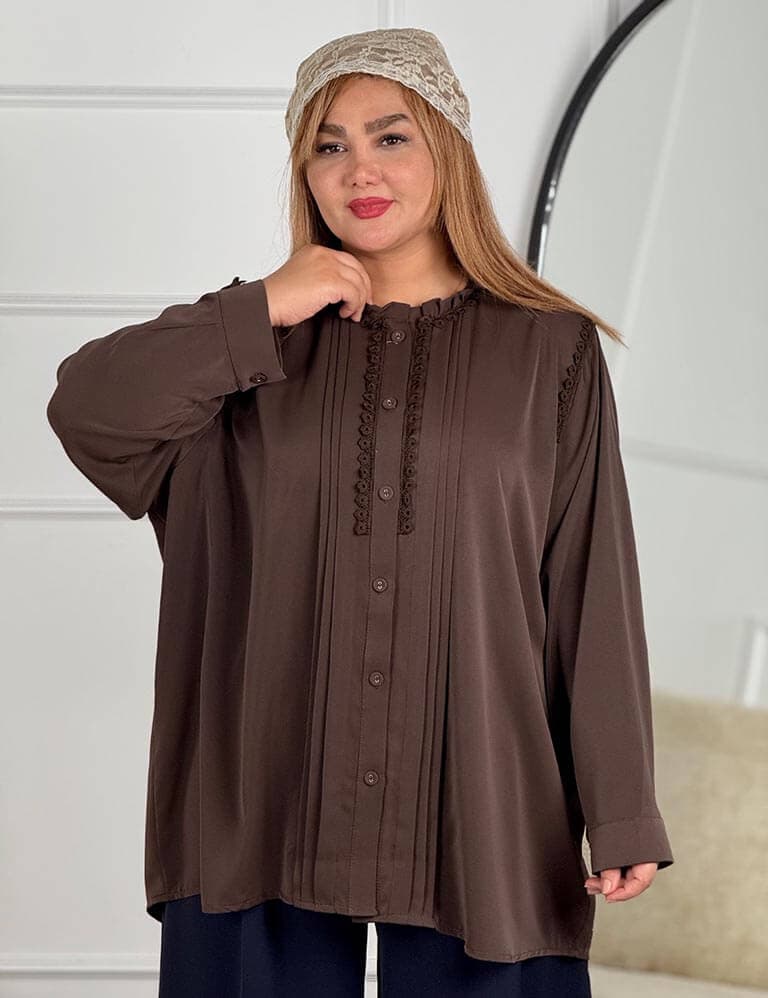 شومیز دلیار کد : 14065 — تصویر ۷