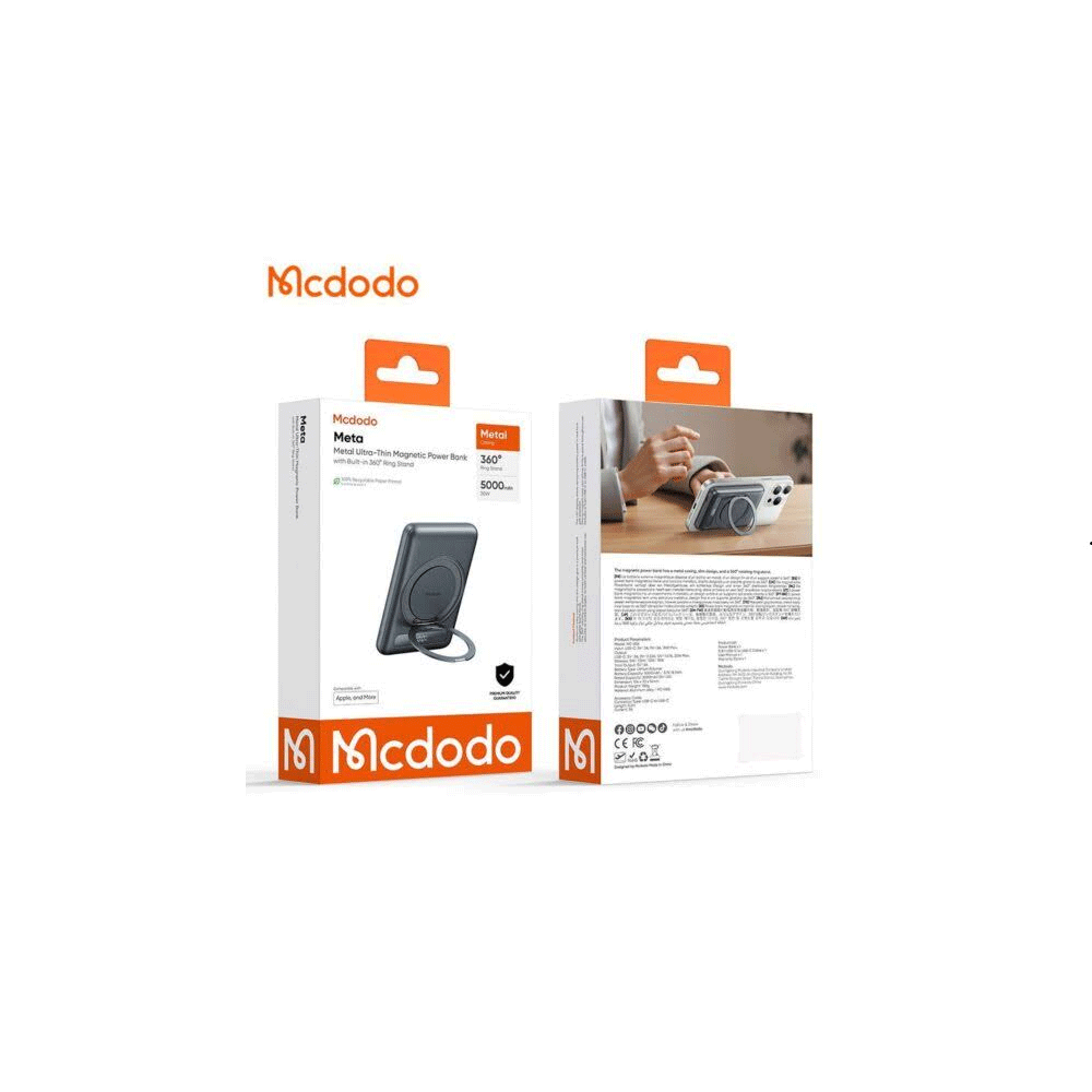 پاوربانک وایرلس مک دودو مدل MC 8361 — تصویر ۲