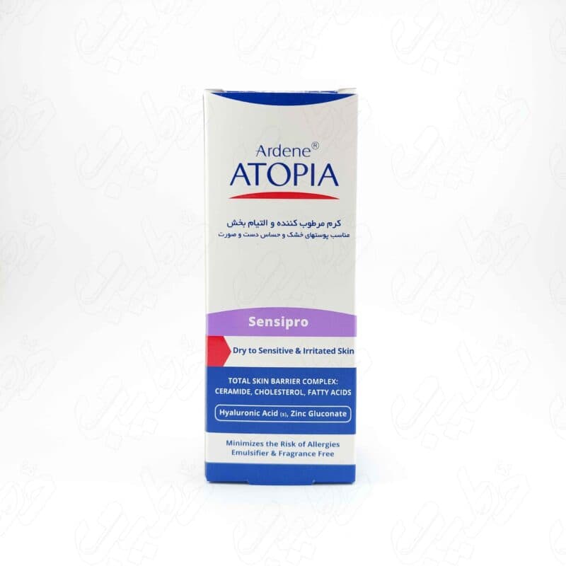 کرم مرطوب‌ کننده آتوپیا آردن التیام بخش پوست خشک و حساس دست و صورت — تصویر ۵