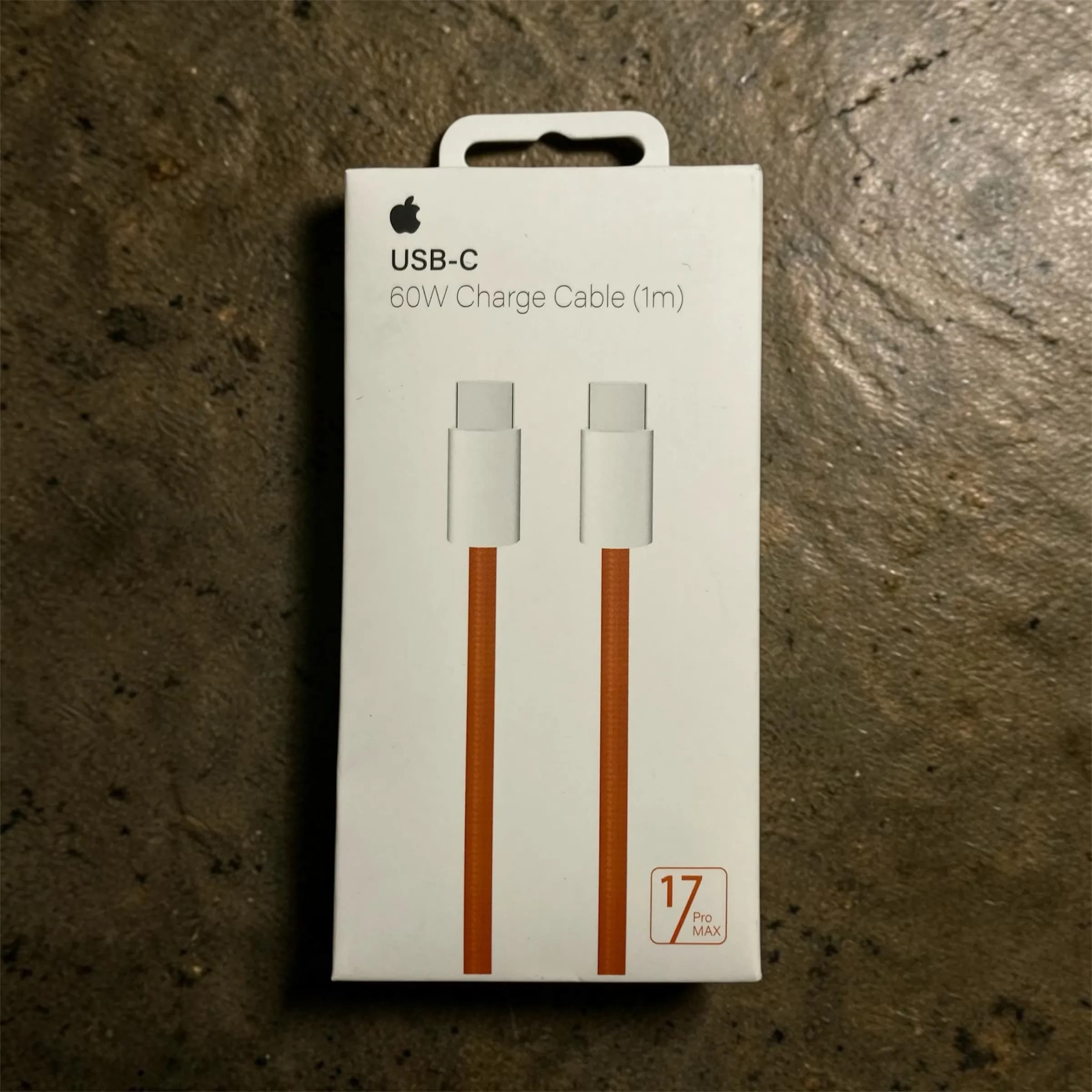 کابل شارژ دوسر Type-C اپل 60 وات 1 متری (USB-C to USB-C)