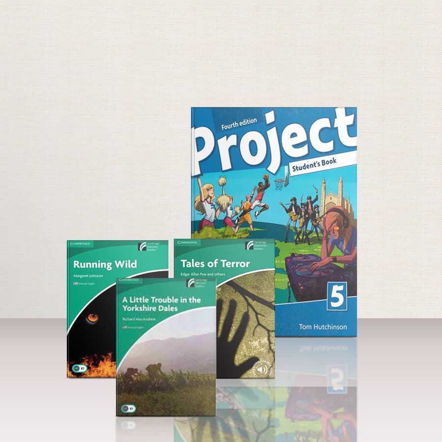 کتاب Project 5 – 4th Edition and Stories Full Pack | پک کامل کتاب پراجکت 5 ویرایش چهارم و کتاب های داستان