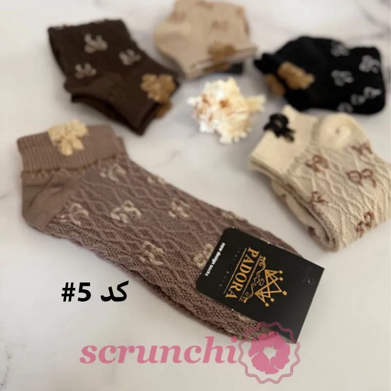جوراب زنانه مچدار پاپیونی — تصویر ۲