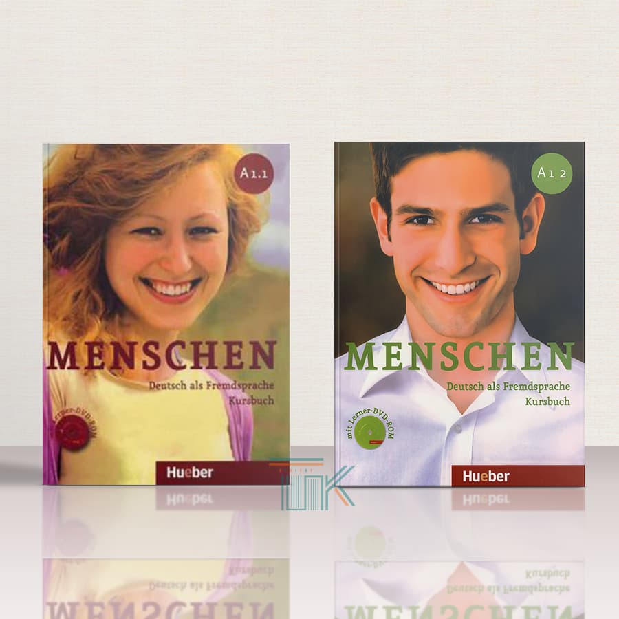 کتاب (SB+WB+Audio) Menschen A1 Pack | مجموعه 2جلدی کتاب زبان آلمانی منشن سطح A1