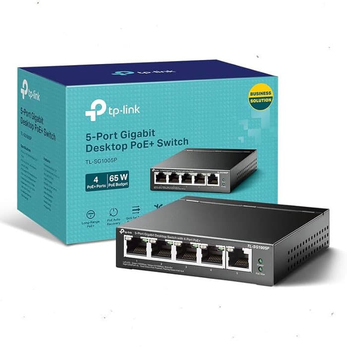 سوییچ شبکه TP LINK مدل TL Sg1005P — تصویر ۲