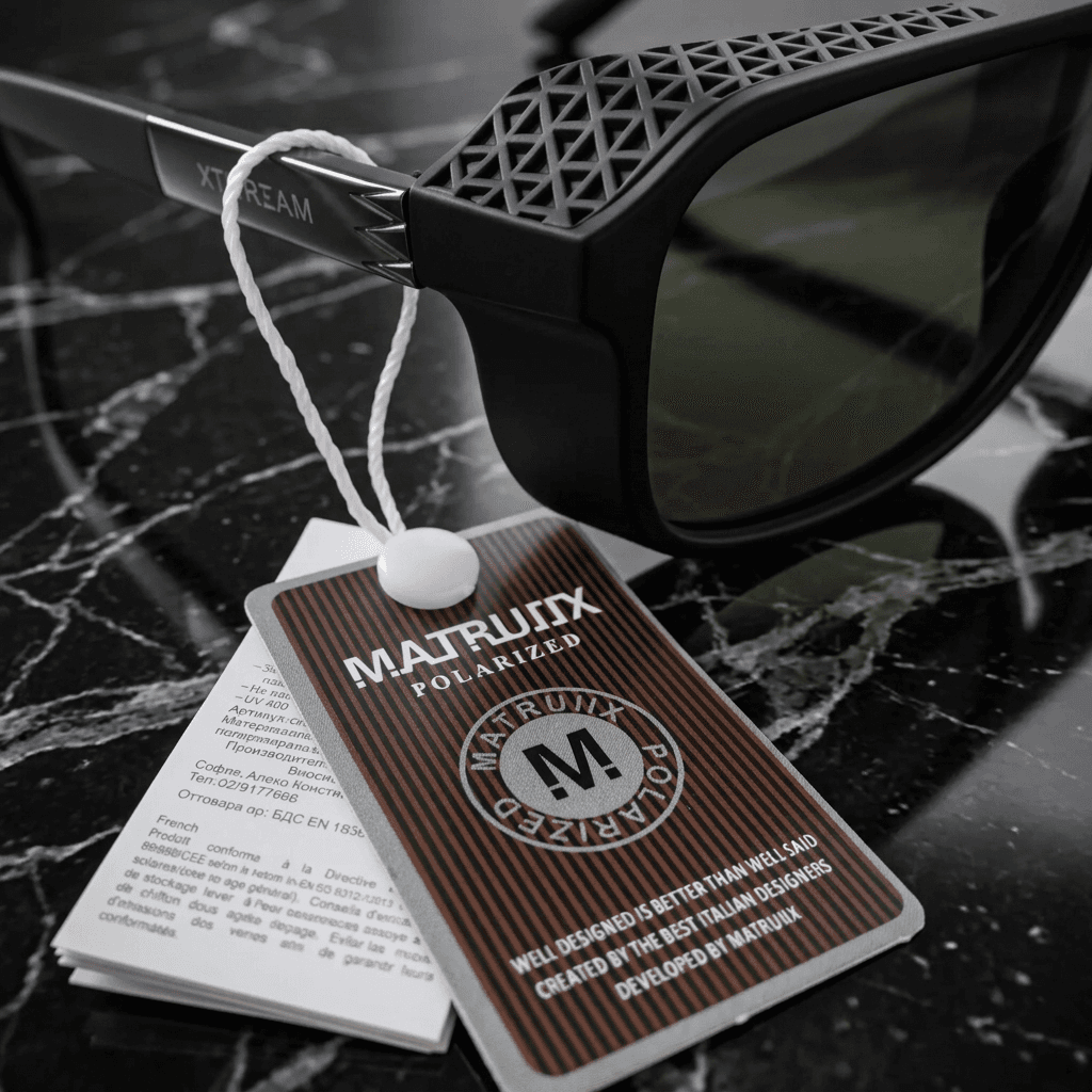 عینک آفتابی برند ماتریکس | MATRUIIX مدل 54T18-135 مشکی — تصویر ۲