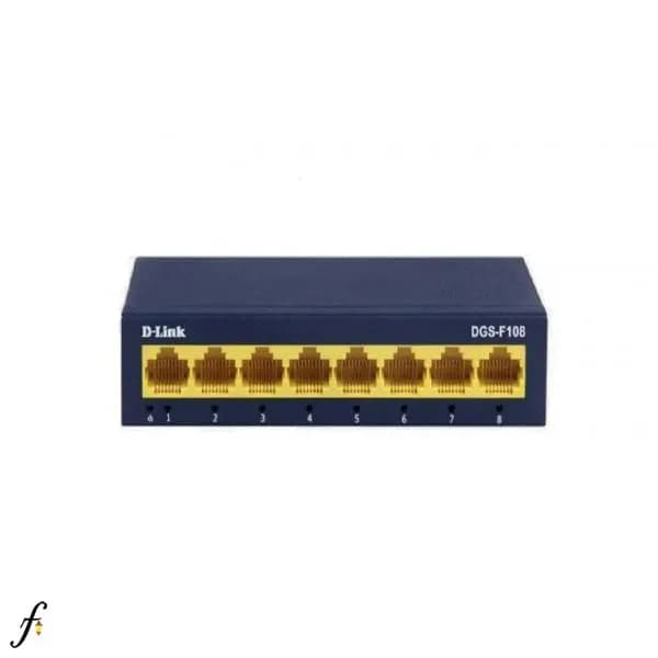 سوییچ شبکه D LINK مدل DGS F108 — تصویر ۲