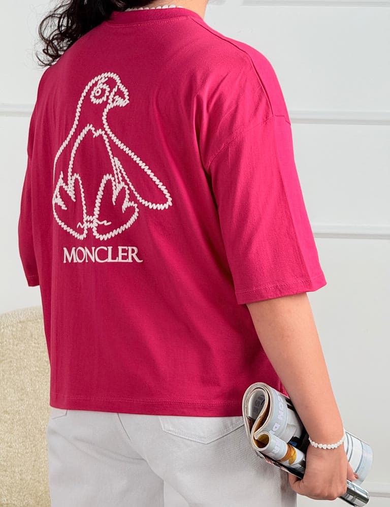 تیشرت باکسی moncler کد : 14808 — تصویر ۶