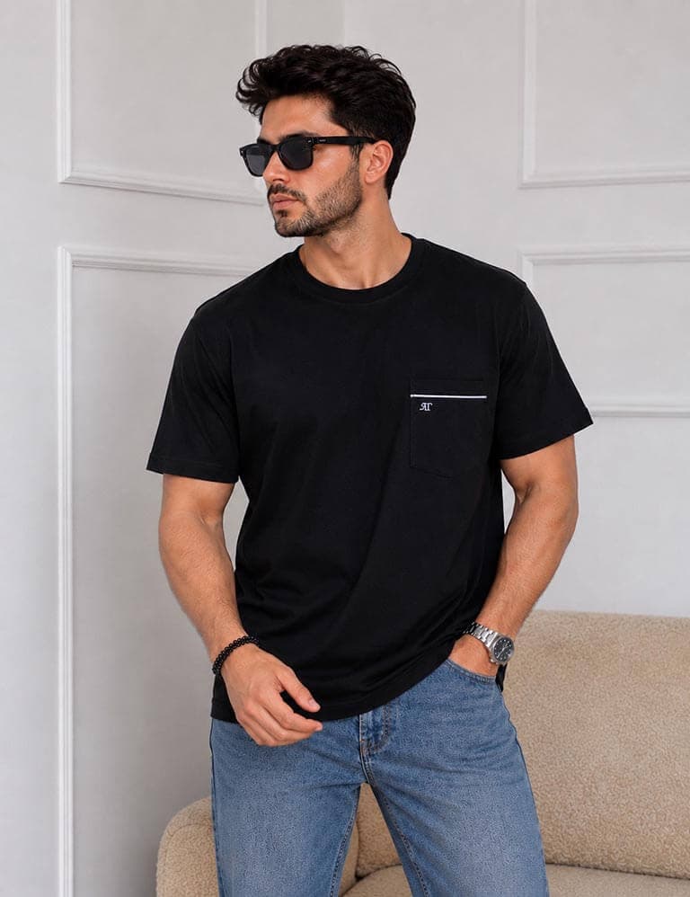 تیشرت اسپرت مشکی کد : 3350000