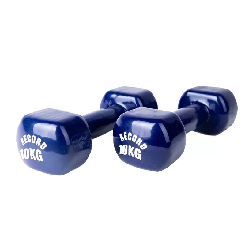 دمبل ایروبیک رکورد ۱۰ کیلوگرم بسته 2 عددی — تصویر ۲