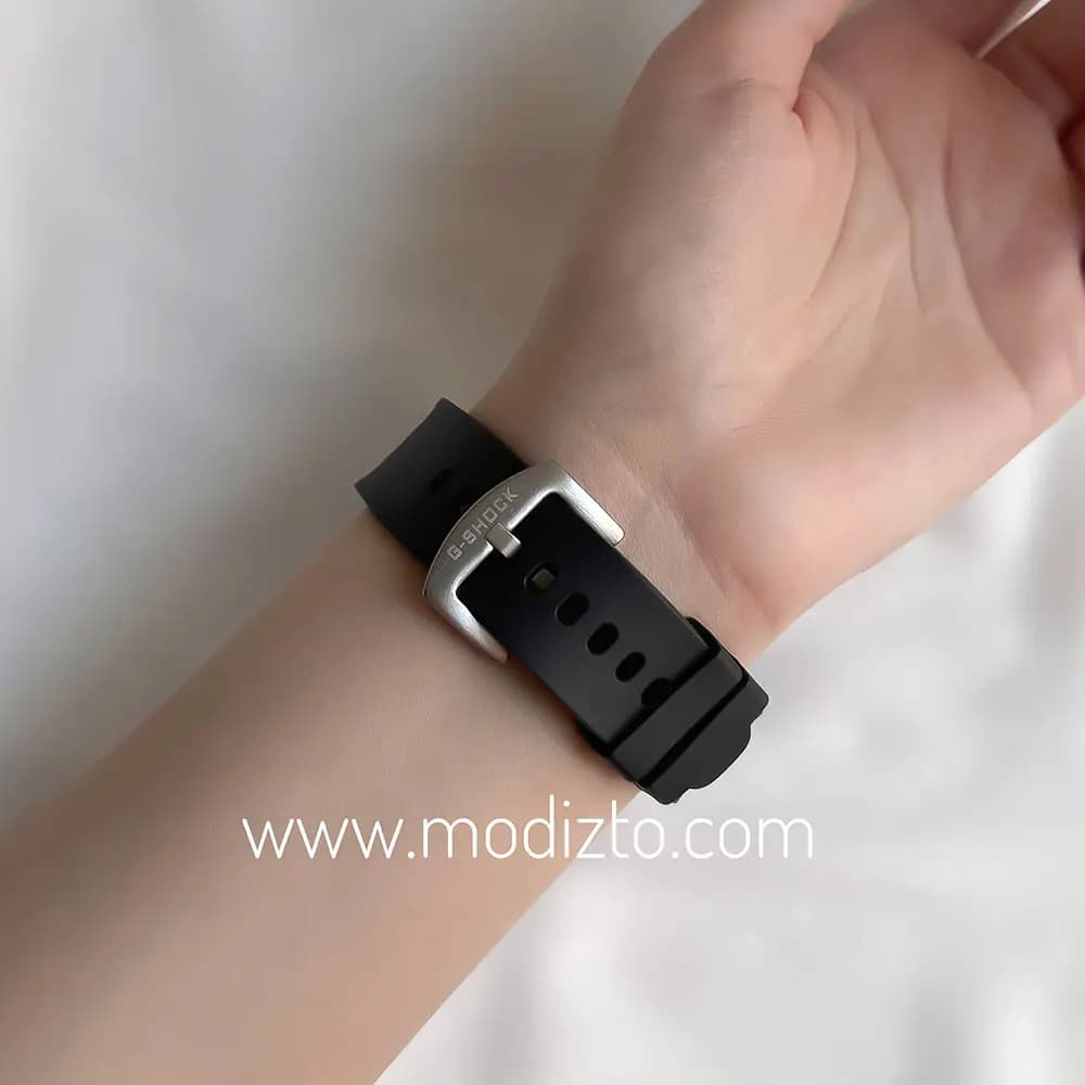 ساعت مچی کاسیو جی شاک پمپی مدل GA-2100 بند مشکی — تصویر ۶