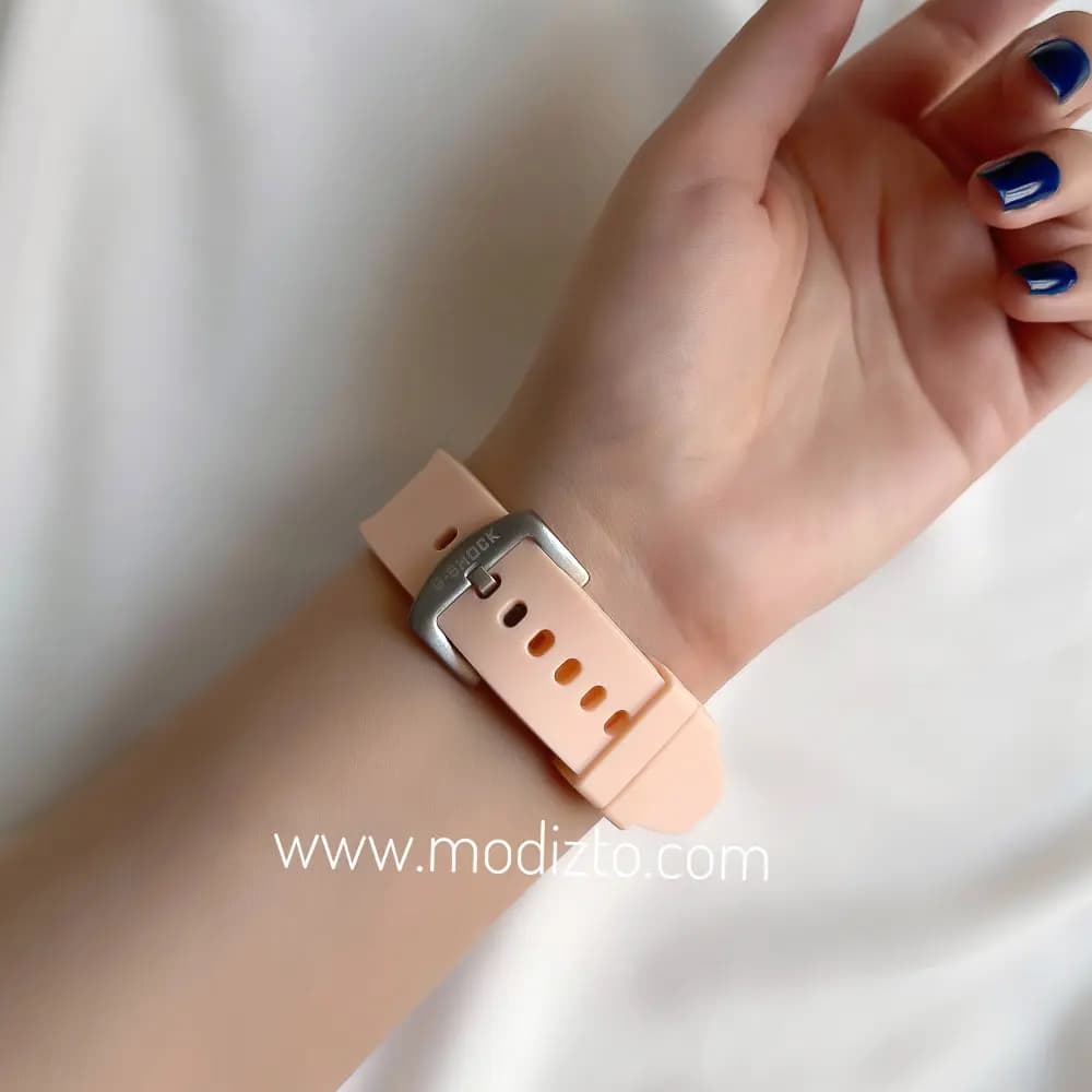 ساعت مچی کاسیو جی شاک پمپی مدل GA-2100 بند صورتی — تصویر ۵