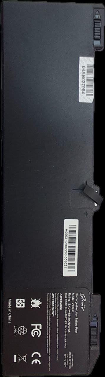 باتری 4 سلولی VX04XL لپ تاپ اچ پی ZBook 15 G5