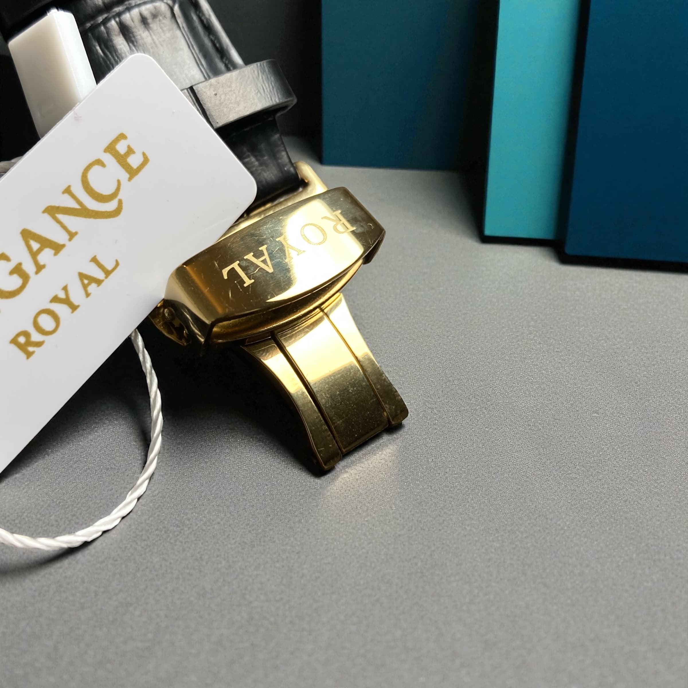الگانس کرونوگراف بند چرمی ELEGANCE — تصویر ۵