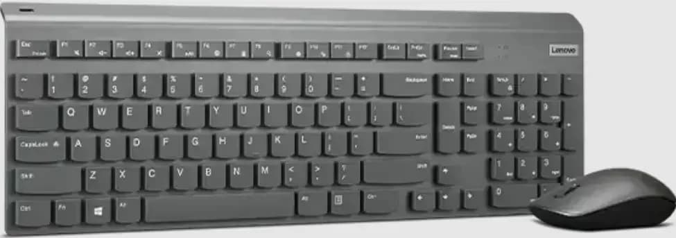 کیبورد و ماوس بی سیم لنوو مدل KB318W — تصویر ۲