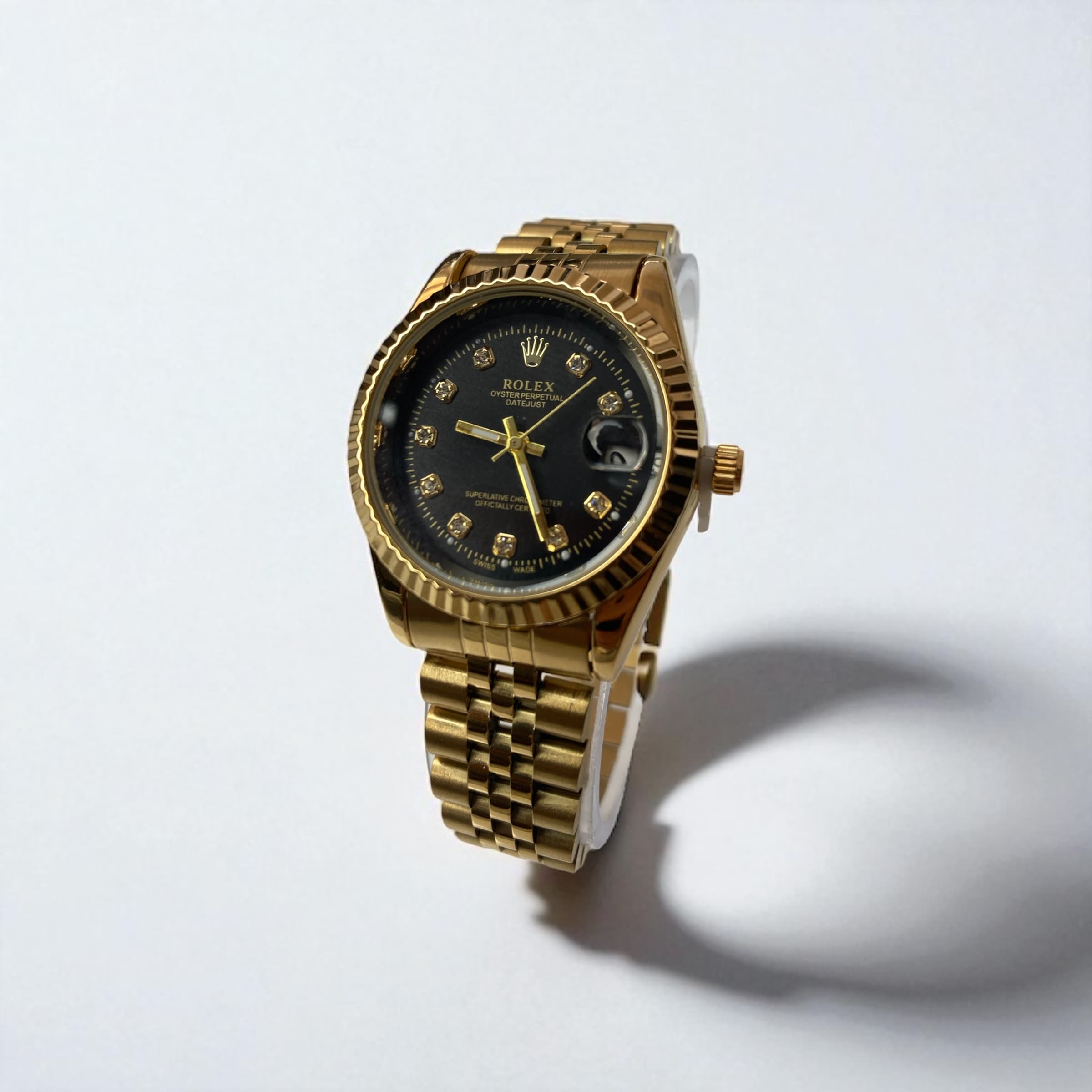 ساعت زنانه رولکس lady datejust (طلایی) — تصویر ۲