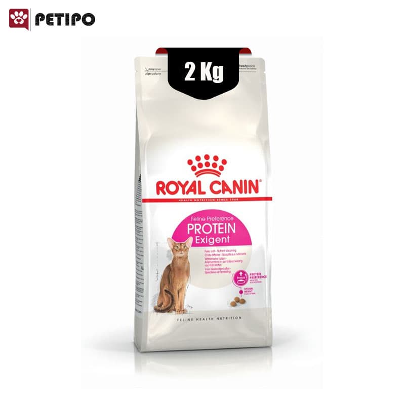 غذای خشک گربه پروتئین اگزیجنت رویال کنین _ Royal Canin Protein Exigent وزن 2 کیلوگرم — تصویر ۳