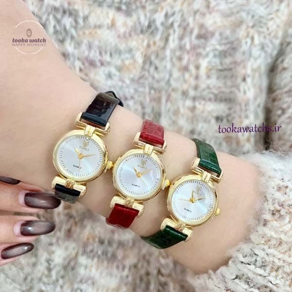 ساعت ایکس میلی دخترانه چرمی
