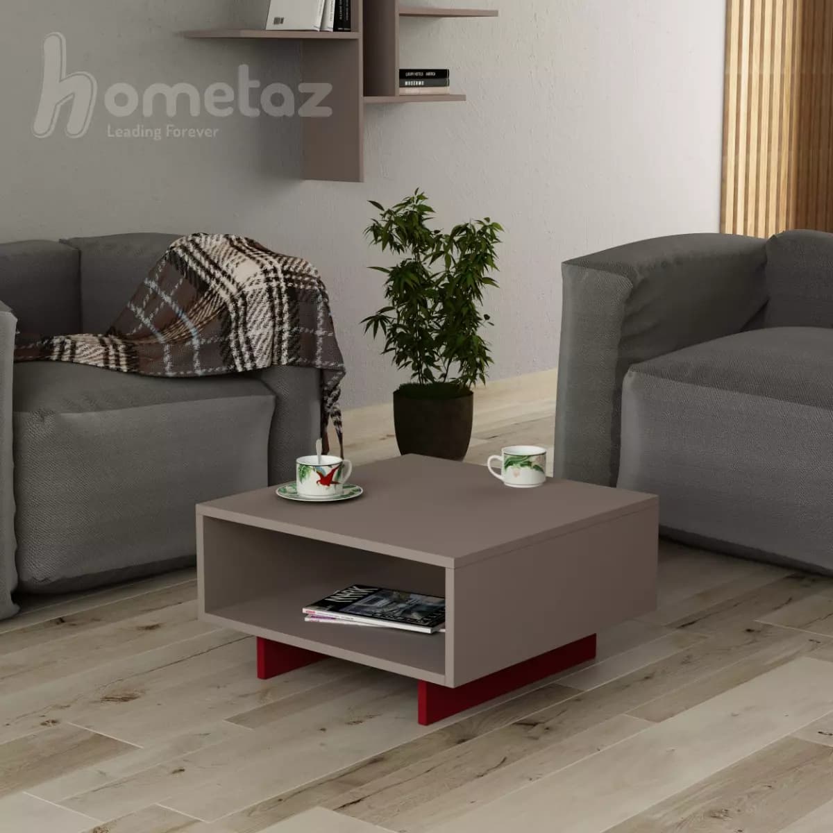 میز جلو مبلی ام دی افی ساده مدل ht2212 — تصویر ۴
