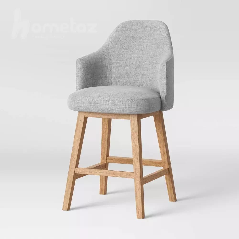 صندلی اپن و کانتر چوبی روستیک مدل ht2239