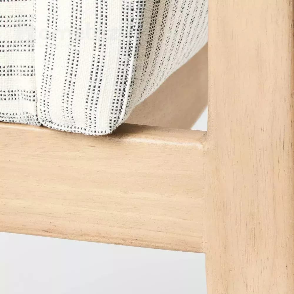 صندلی اپن با چوب طبیعی طرح روستیک مدل ht2237 — تصویر ۵