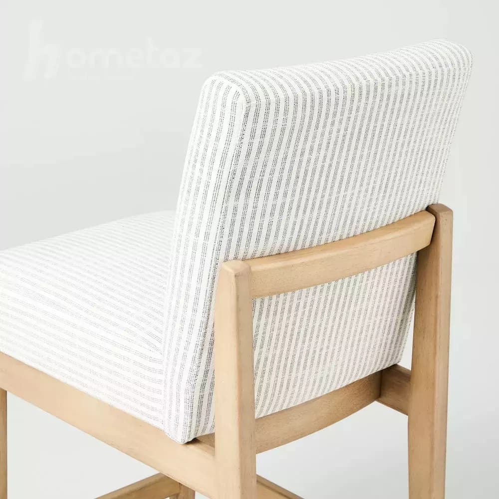 صندلی اپن با چوب طبیعی طرح روستیک مدل ht2237 — تصویر ۴