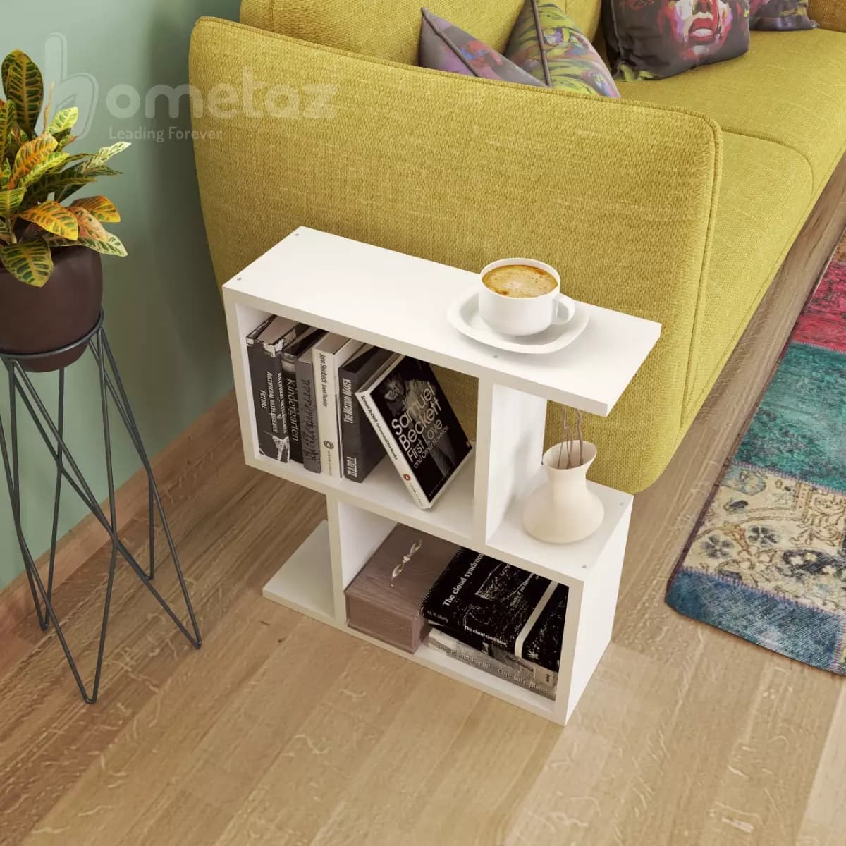 گل میز ام دی اف mdf چهار قفسه ای مدل ht2191 — تصویر ۶