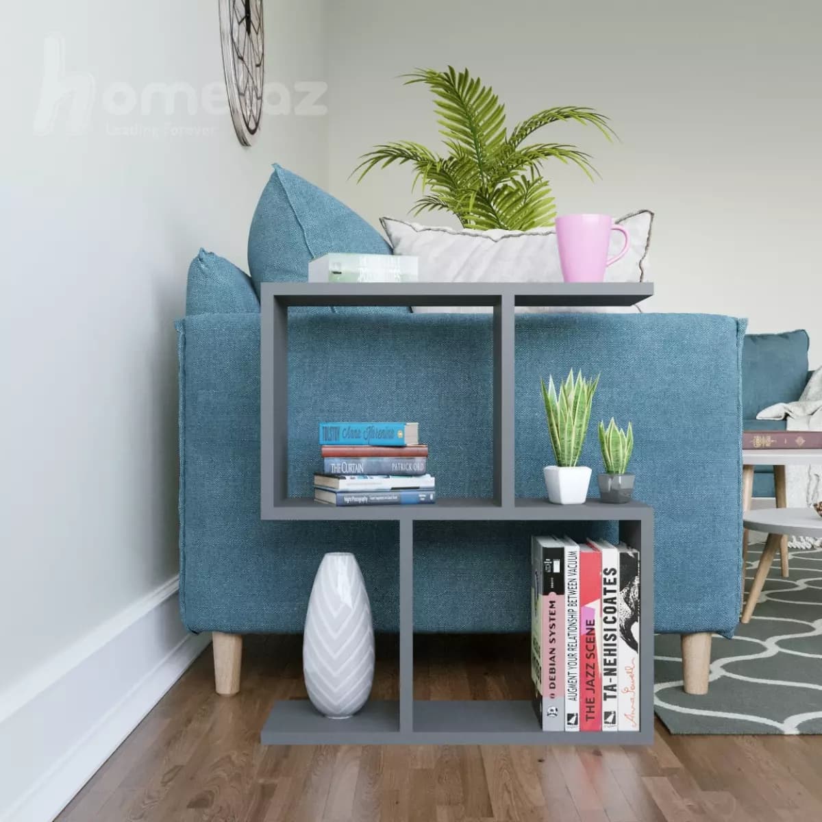 گل میز ام دی اف mdf چهار قفسه ای مدل ht2191 — تصویر ۴