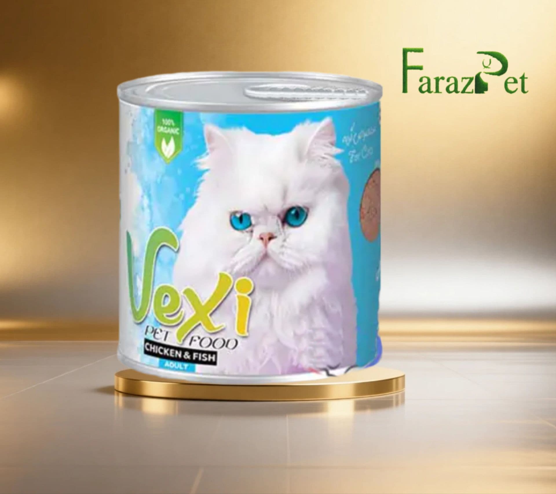 کنسرو وکسی گربه مرغ و ماهی 800 گرمی