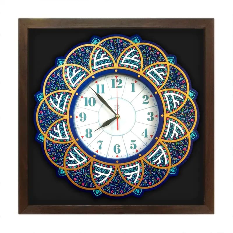 لوح نقش برجسته ساعت طرح علی علیه السلام