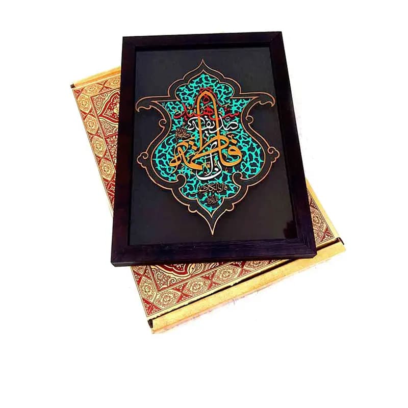 لوح نقش برجسته طرح فاطمه سلام الله علیها — تصویر ۳
