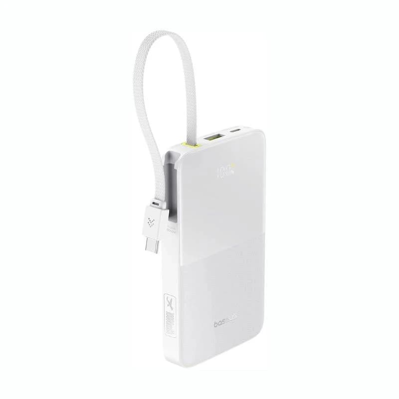 پاوربانک بیسیم 22.5 وات بیسوس مدل EnerFill FC51 Bipow2 Pro ظرفیت 10000 میلیآمپرساعت