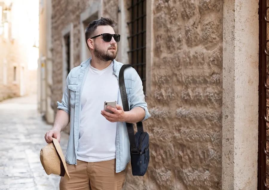 کیف رودوشی نیلپر توریستر مدل رویان — تصویر ۲