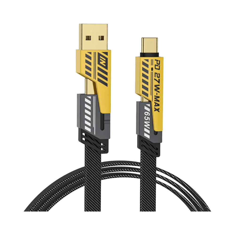 کابل تبدیل USB/USB-C به لایتنینگ/USB-C مدل PD 27 W-MAX طول 1/2 متر
