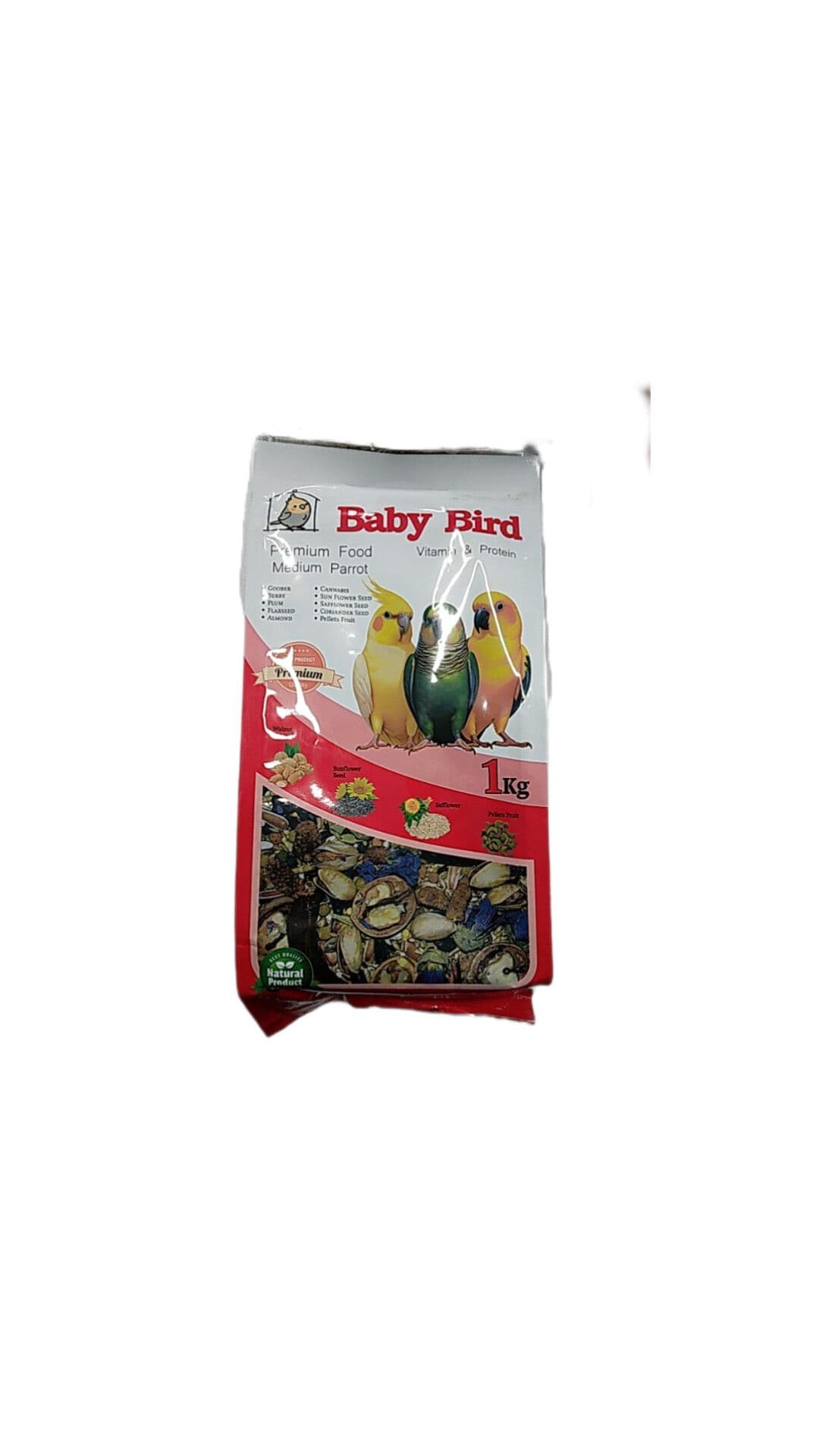 غذای طوطی سانان baby bird