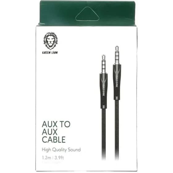 کابل AUX به AUX گرین لاین AUX to AUX Braided Cable