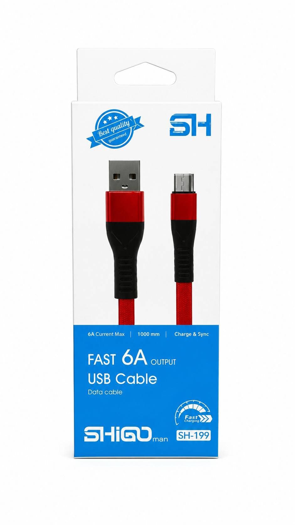 کابل شارژ مدل SH-199 تایپ C