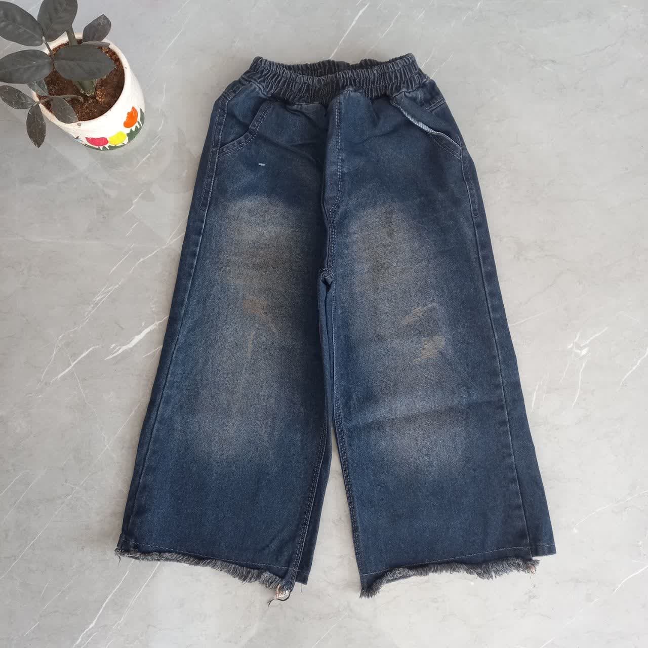 شلوار دخترانه بگ واید سایز 75/100 کد1006044 — تصویر ۲