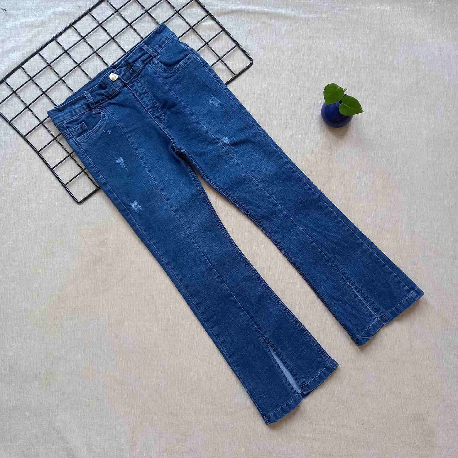 شلوار دخترانه بوت کات سایز 75تا100 کد1006024 — تصویر ۲
