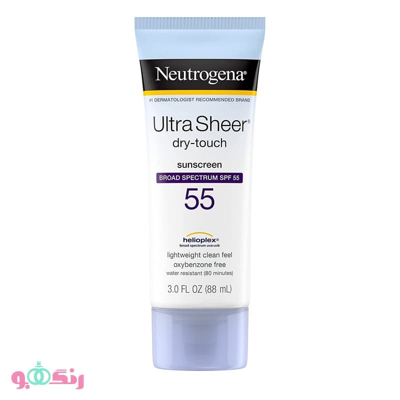 ضدآفتاب نوتروژینا Neutrogena مدل Ultra Sheer SPF55 — تصویر ۵