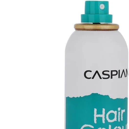 اسپری رنگ مو موقت کاسپین (Caspian) مدل Fresh Green سبز – حجم ۱۵۰ میلی‌لیتر — تصویر ۲