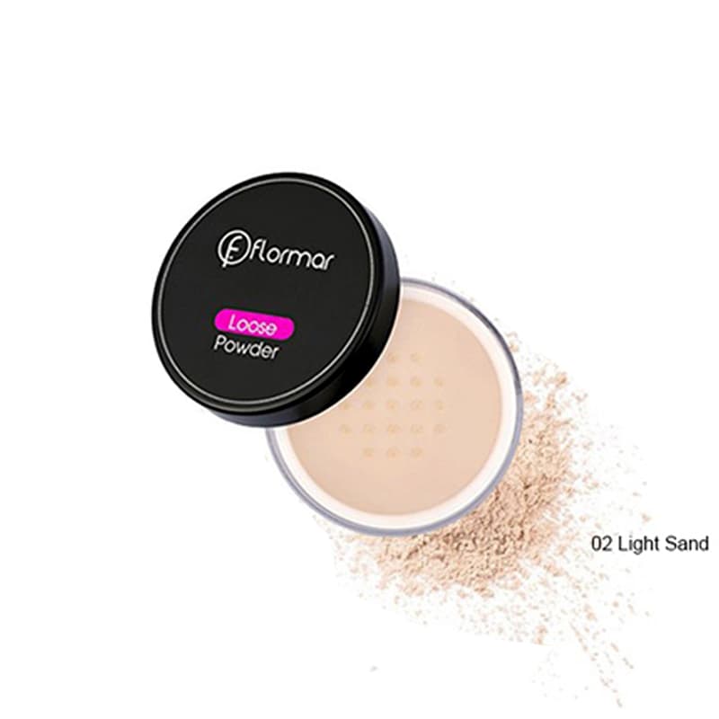 پودر فیکس آرایش فلورمار Flormar شماره 02 LIGHT SAND
