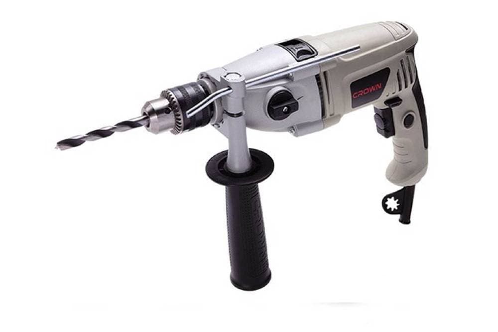 دریل گیربکسی 810وات 13 میلیمتر سه نظام آچارخور کرون CT10067 — تصویر ۳