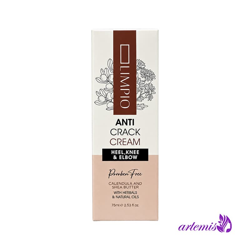 کرم رفع ترک پا لیمپیو Limpio مدل Anti Crack حجم 75 میلی لیتر