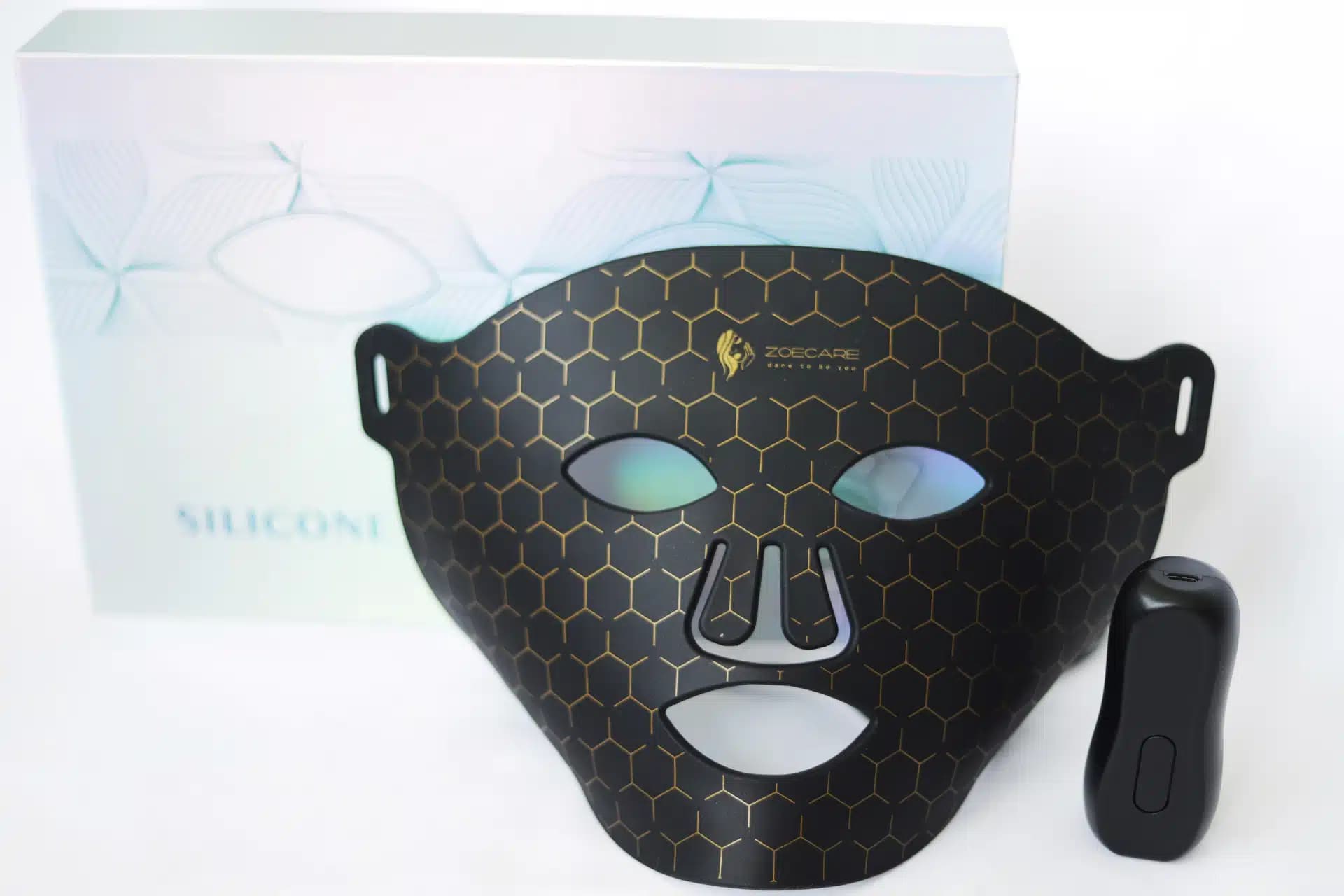 ماسک نور درمانی LED قرمز مدل silicone led mask — تصویر ۲