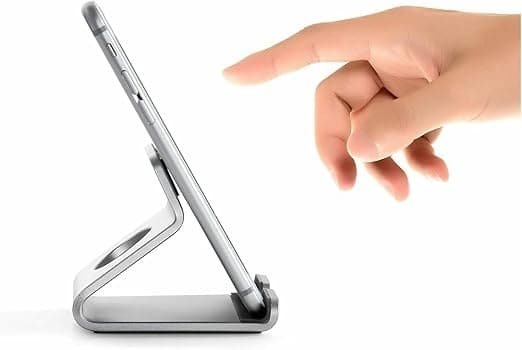 پایه نگهدارنده و هولدر تبلت و گوشی موبایل TODO از جنس آلیاژ آلومینیوم با سایز 3.5 تا 7 اینچ رنگ مشکی